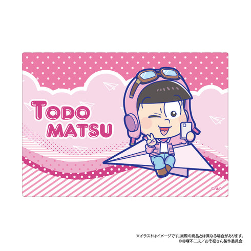 『おそ松さん』ふわふわブランケット トド松SD(紙ヒコーキ)